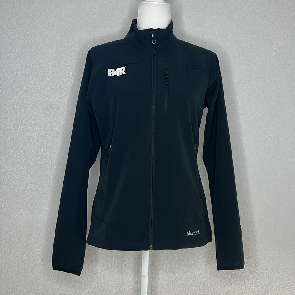 MARMOT LADIES' Tempo Jacket In Black W/ PAR Logo Size Medium - Picture 5 of 14
